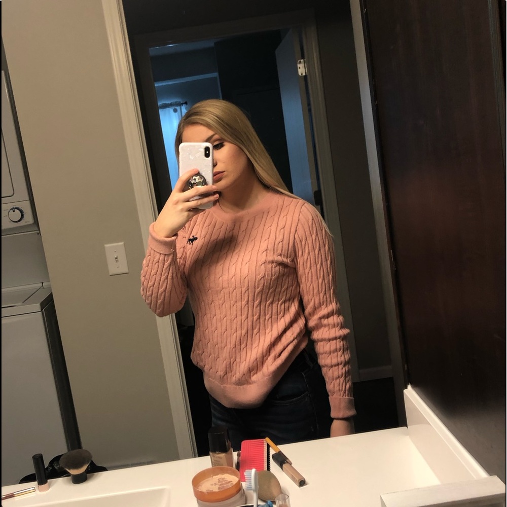 Abercrombie and Fitch cable knit sweater